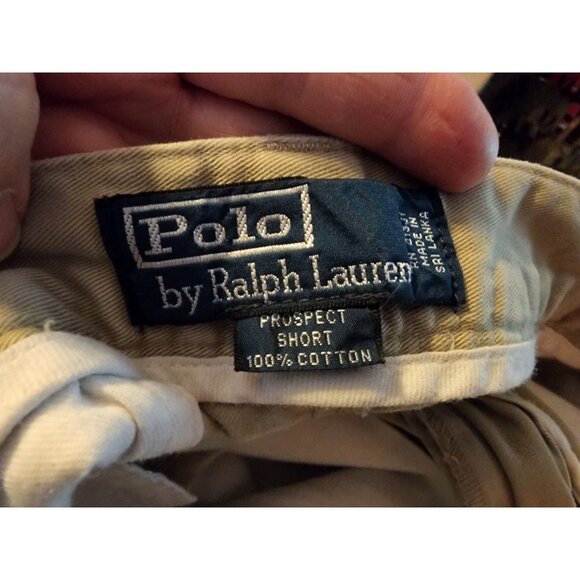Polo Ralph Lauren Classic Fit Zip Flat Front Shorts Men’s 30 Tan 9in inseam - Picture 4 of 12